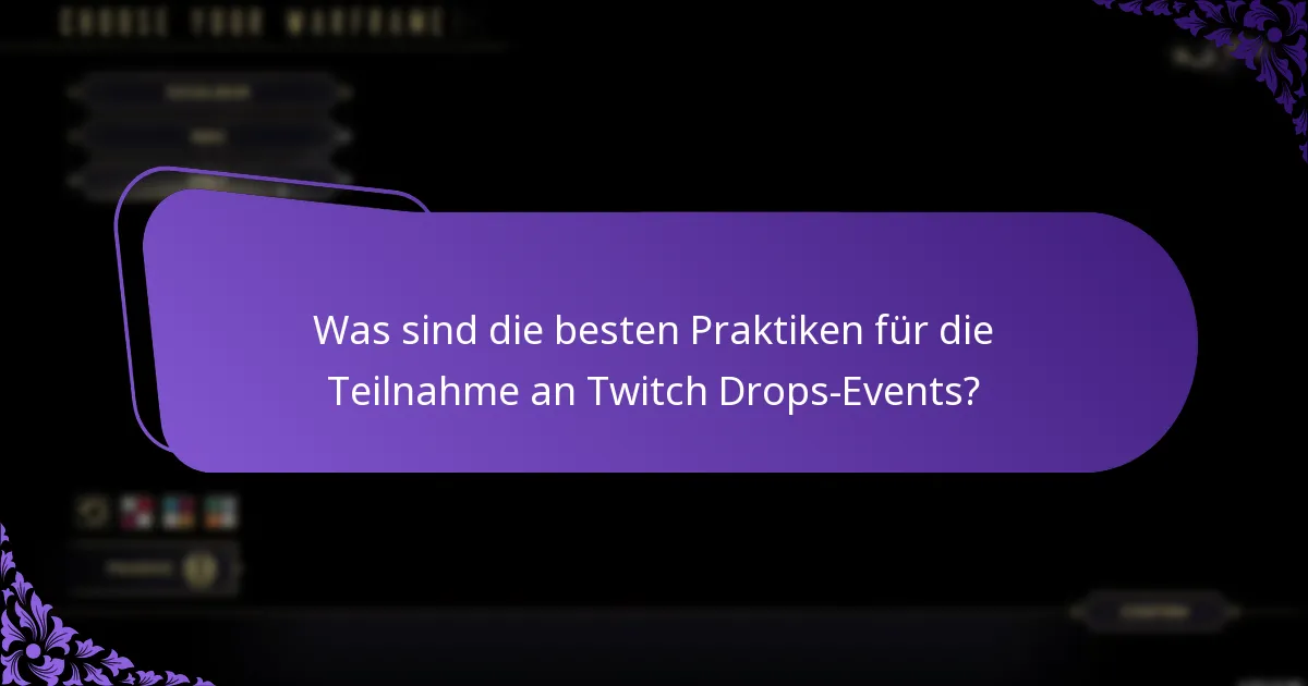 Wie verknüpfe ich meine Twitch- und Warframe-Konten?